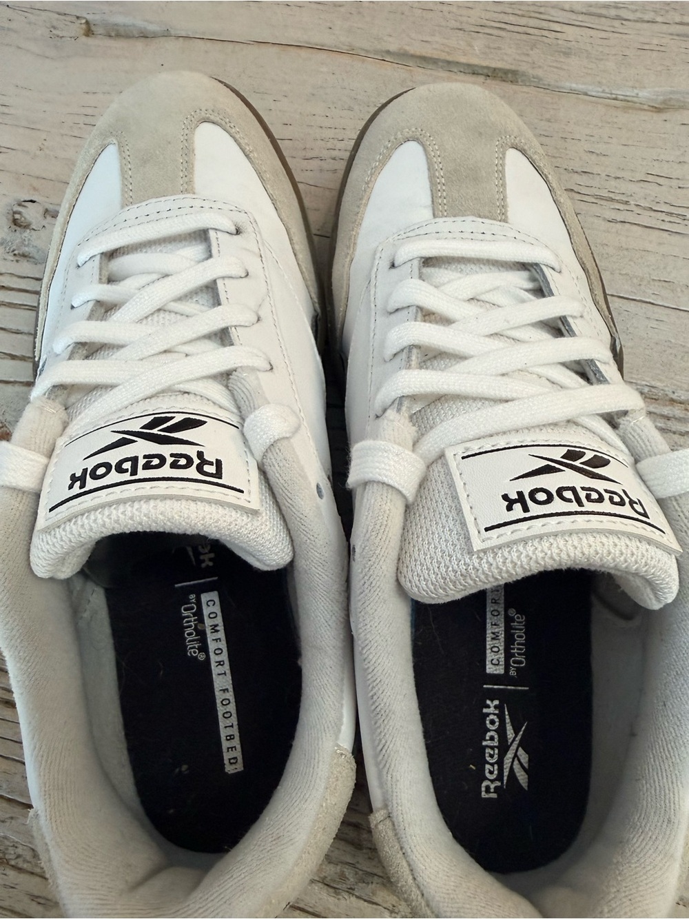 Reebok Women’s Forte Lounger Sneakers White black Size 7.5 - Picture 6 of 9